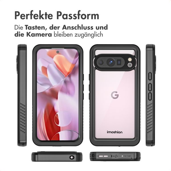imoshion Wasserdichte 360 Hülle Google Pixel 9 Pro - Schwarz