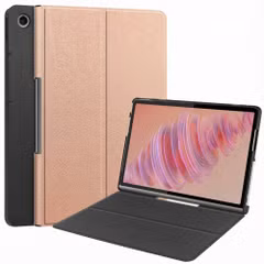imoshion Klapphülle Lenovo Tab Plus - Rosé gold