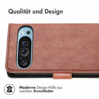 imoshion Luxuriöse Klapphülle Google Pixel 9 Pro XL - Braun