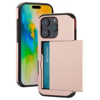imoshion Backcover mit Kartenfach für das Apple iPhone 16 Pro - Rose Gold