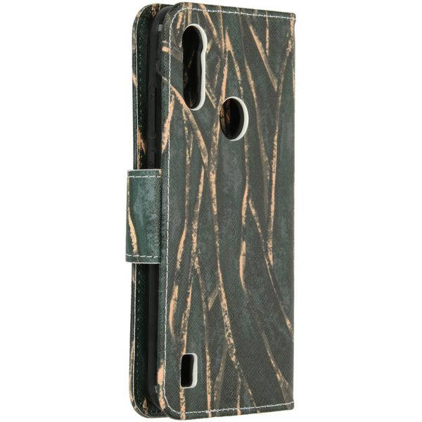 Design TPU Klapphülle für das Motorola Moto E6s
