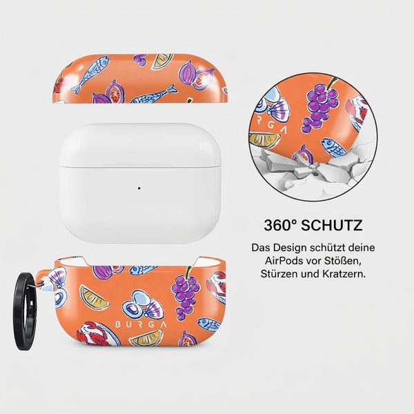 Burga Hardcase Hülle Apple AirPods Pro 2 - Sunset Dinner