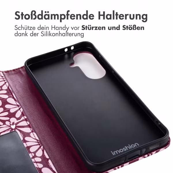 imoshion Design Klapphülle Samsung Galaxy A37 (5G) - Bloom Love Blush