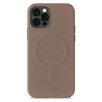 Holdit Soft MagSafe Case Apple iPhone 12 (Pro) - Mocha Brown