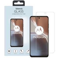Selencia Screen Protector aus gehärtetem Glas Motorola Moto G32