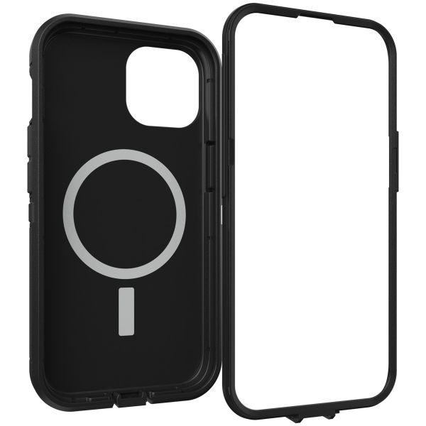 OtterBox Defender Rugged Case mit MagSafe für das iPhone 15 - Schwarz