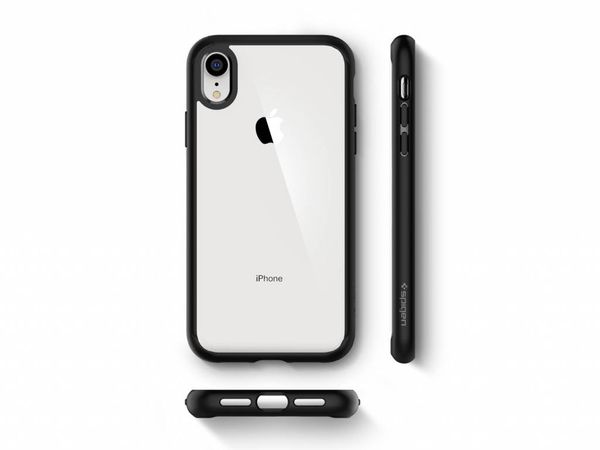 Spigen Ultra Hybrid™ Case Schwarz für das iPhone Xr