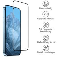 Accezz Full Cover Screen Protector aus gehärtetem Glas für das Google Pixel 9 / 9 Pro