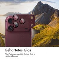 imoshion Kameraschutz Glas 2er-Pack Apple iPhone 18 Pro / 17 Pro - Plum