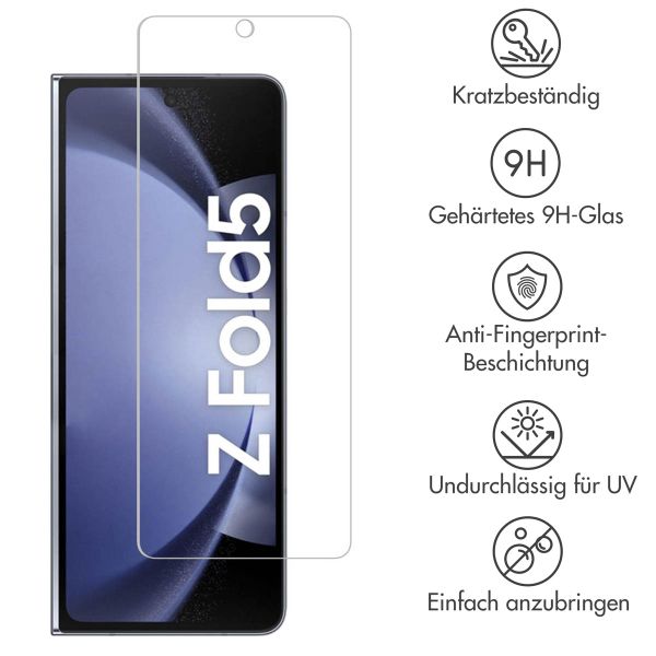 Accezz Screen Protector aus gehärtetem Glas Samsung Galaxy Z Fold 5