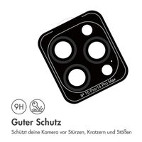 imoshion 2er-Pack Objektivschutz für Kamera für das Apple iPhone 15 Pro / 15 Pro Max - Black Titanium