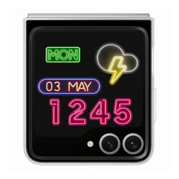 Samsung Original FlipSuit Case Samsung Galaxy Z Flip 6 / Flip 7 FE - Transparent