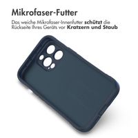 imoshion EasyGrip Back Cover für das iPhone 13 Pro - Dunkelblau