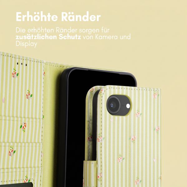 imoshion Design Klapphülle Apple iPhone 17e / 16e - Garden Stripes