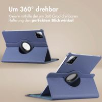 imoshion 360° drehbare Klapphülle Xiaomi Pad 7 / 7 Pro - Dunkelblau