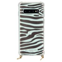 My Jewellery Design Soft Case Kordelhülle Samsung Galaxy S10 - Zebra