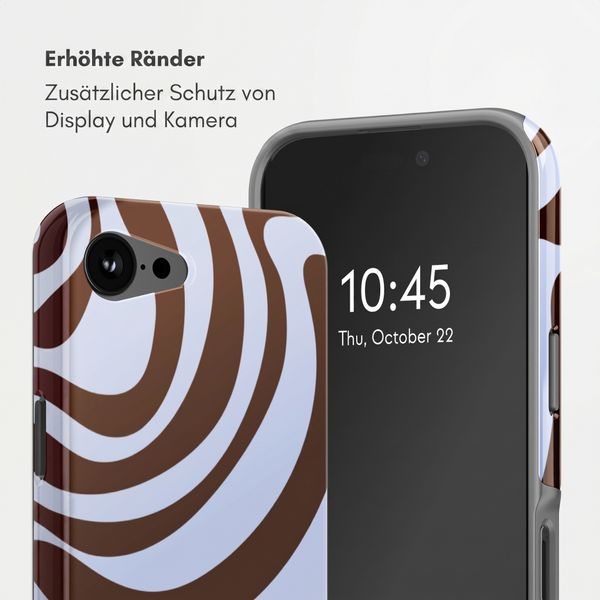 Selencia Vivid Rückabdeckung mit MagSafe Apple iPhone 17e / 16e - Dream Swirl Chocolate