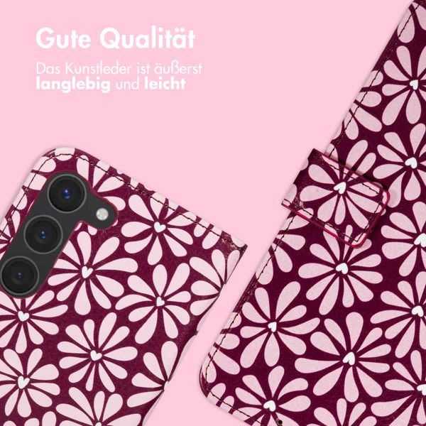 imoshion Design Klapphülle Samsung Galaxy S23 - Bloom Love Blush