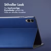 Accezz Classic Klapphülle Samsung Galaxy Tab S11 Ultra - Dunkelblau