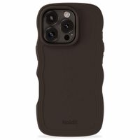 Holdit Wavy Case für das Apple iPhone 16 Pro - Chocolate