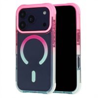 Selencia Gradient MagSafe Back Cover Apple iPhone 17 Pro Max - Rosa / Blau