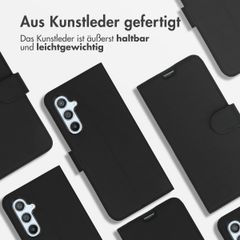Accezz Wallet TPU Klapphülle Samsung Galaxy A54 (5G) - Schwarz