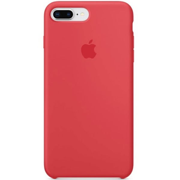 Apple Silikon-Case für das Apple iPhone 8 Plus / 7 Plus - Red Raspberry