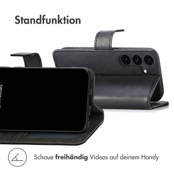imoshion Luxuriöse Klapphülle Samsung Galaxy S26 FE - Schwarz