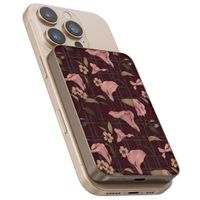Selencia Vivid Powerbank 5.000 mAh - MagSafe und Qi - Desert Gold / Autumn Muse