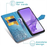 imoshion Mandala Klapphülle Oppo A53 / Oppo A53s - Türkis