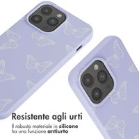 imoshion SilikonHülle design mit Band Apple iPhone 15 Pro Max - Butterfly