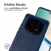 imoshion Brushed Back Cover Xiaomi Redmi Note 15 (5G) - Dunkelblau