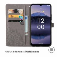 imoshion Mandala Klapphülle für das Nokia G11 Plus - Grau