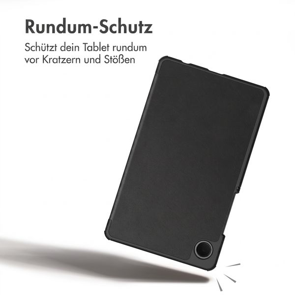 imoshion Trifold Klapphülle Samsung Galaxy Tab A11 / A9 8.7 Zoll - Schwarz