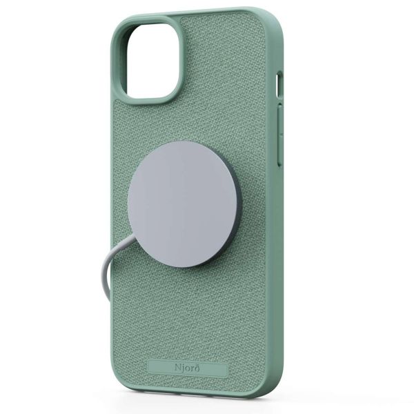 Njorð Collections Fabric MagSafe Case für das iPhone 15 Plus - Turquoise