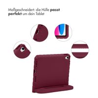 imoshion Schutzhülle mit Handgriff kindersicher Apple iPad 11 (2025) 11 Zoll A16 / iPad 10 (2022) 10.9 Zoll - Velvet Plum