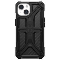 UAG Monarch Backcover für das iPhone 15 - Carbon Fiber