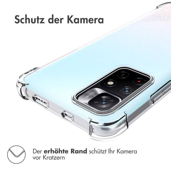 imoshion Shockproof Case für das Xiaomi Redmi Note 11 (4G) / Note 11S (4G) - Transparent