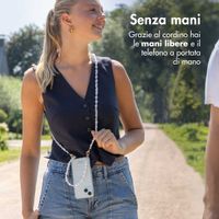 imoshion Back Cover mit Band + Armband Apple iPhone 14 Pro - Perlenherzen