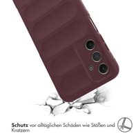 imoshion EasyGrip Back Cover für das Samsung Galaxy A25 (5G) - Aubergine