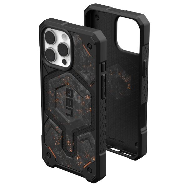 UAG Monarch Pro Backcover Apple iPhone 16 Pro Max - Forged Carbon