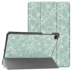 imoshion Design Trifold Klaphülle Samsung Galaxy Tab A11 Plus / A9 Plus - Botanica