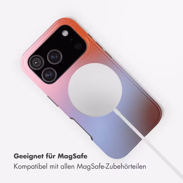 Selencia Vivid Rückabdeckung mit MagSafe Apple iPhone 17 Pro - Gradient Soft Blush