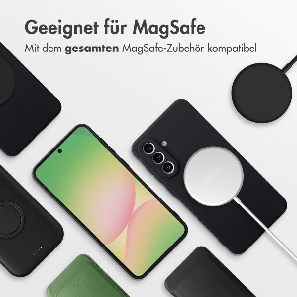 imoshion Color Back Cover mit MagSafe Samsung Galaxy A56 - Schwarz