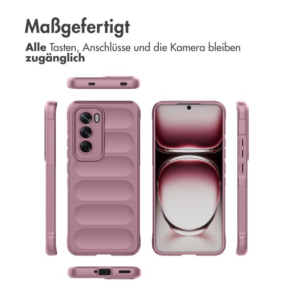 imoshion EasyGrip Back Cover für das Oppo Reno 12 - Violett