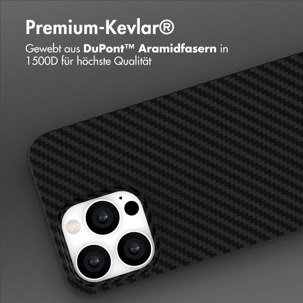Accezz MagSafe Kevlar Hülle Apple iPhone 13 Pro - Schwarz