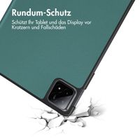 imoshion Trifold Klapphülle Xiaomi Pad 6S Pro 12.4 - Dunkelgrün