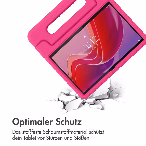 imoshion Schutzhülle mit Handgriff kindersicher Lenovo Tab M11 - Rosa