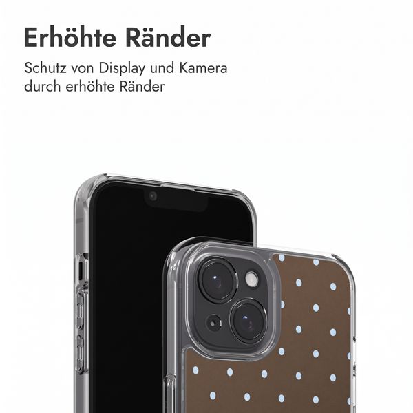 imoshion Design Hülle Apple iPhone 15 - Polka Dot Bruin