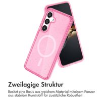imoshion Sparkle Back Cover mit MagSafe für das Samsung Galaxy S24 - Glitzer Rosa